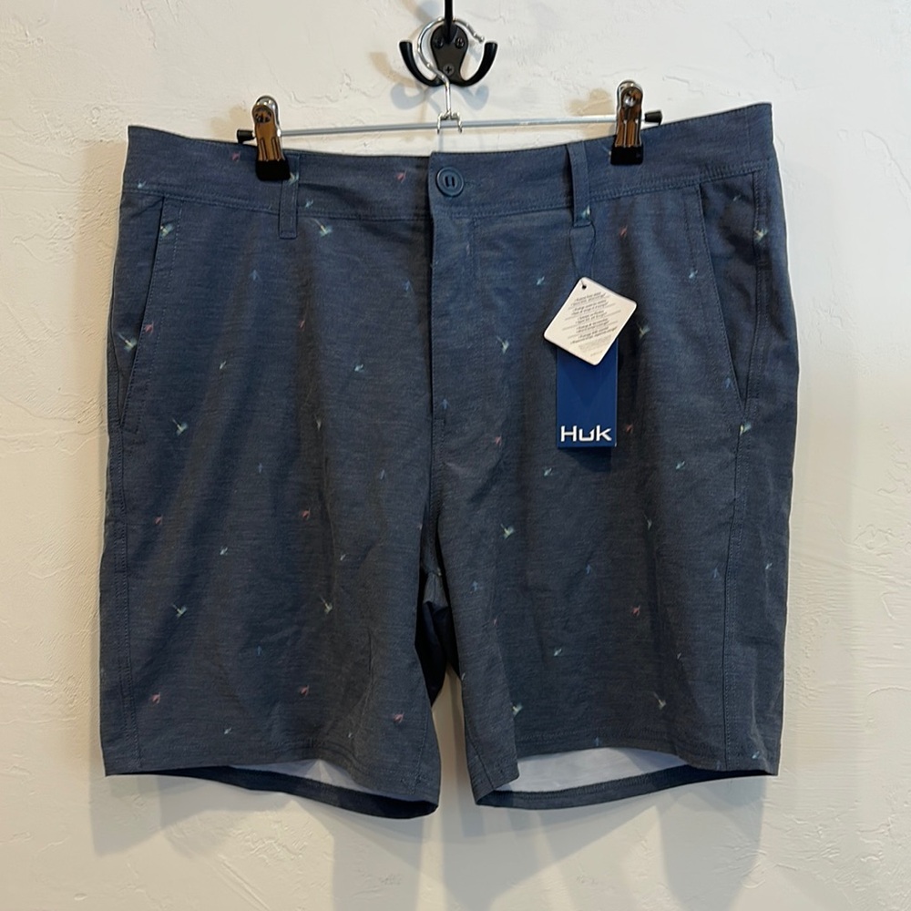 Huk Blue Performance Shorts